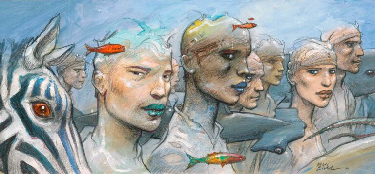 Préserver l&rsquo;art : Sérigraphie BD Enki Bilal et la fidélité picturale